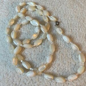 mother of pearl necklace